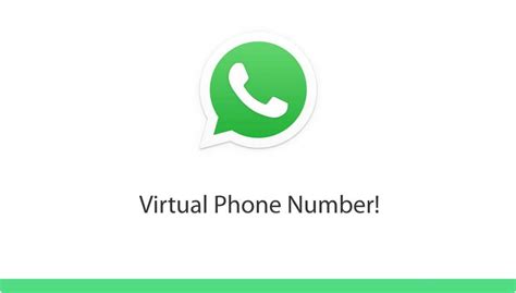 virtueel telefoonnummer whatsapp|WhatsApp virtueel nummer: installatie, voordelen en handleiding。